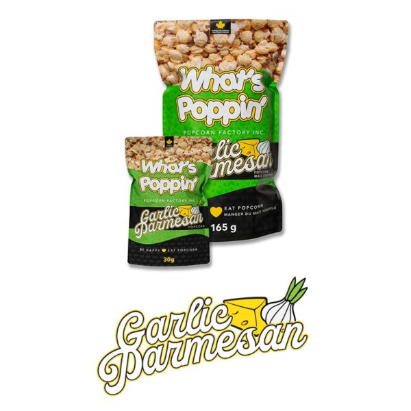 Bag of Garlic Parmesan Popcorn